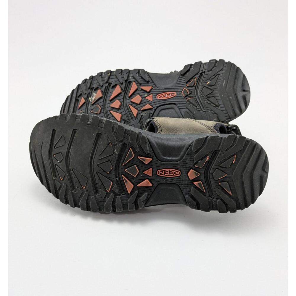 Mens Keen Targhee III Open‎ Toe Grey 2-Strap Open Toe Leather Sandals Size 10 - Picture 6 of 7